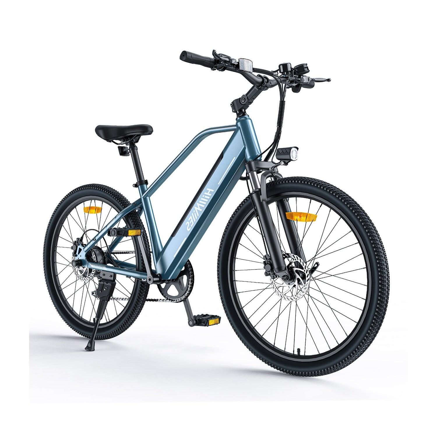 HillMiles MileTrail 1 Bicicletta elettrica 350W 36V13Ah 26" Freni idraulici Blu 3/5
