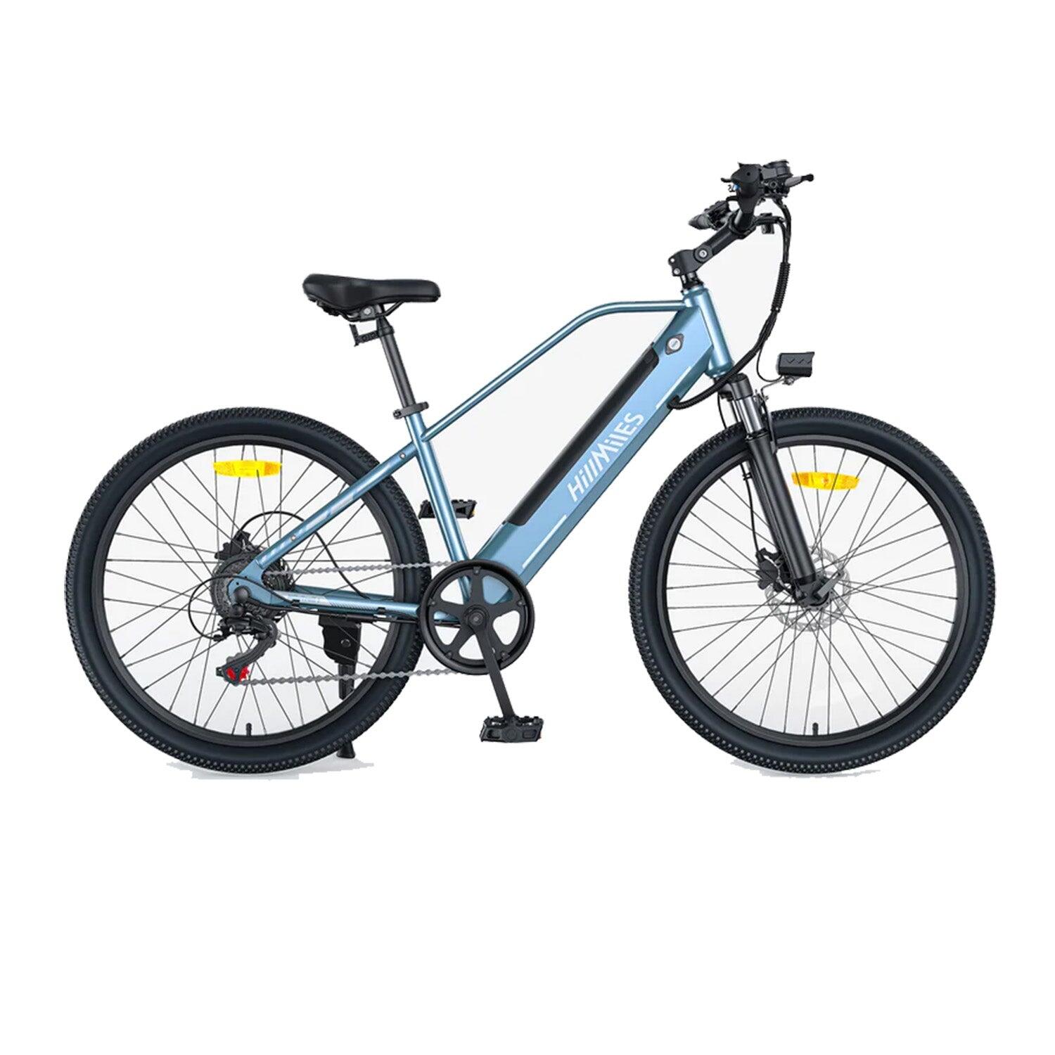 HillMiles MileTrail 1 Bicicletta elettrica 350W 36V13Ah 26" Freni idraulici Blu 4/5