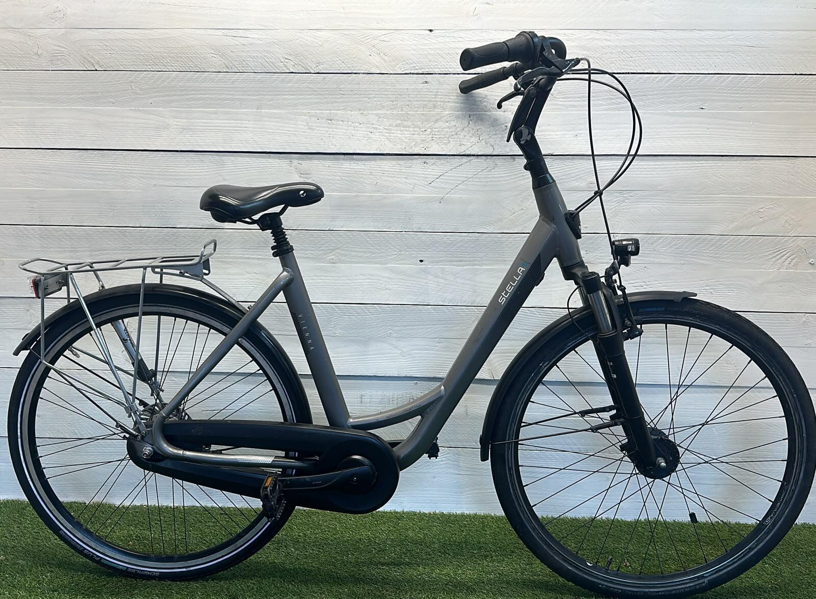Stella stadsfiets 54 cm, 7 versnellingen, metal/grijs 2/3