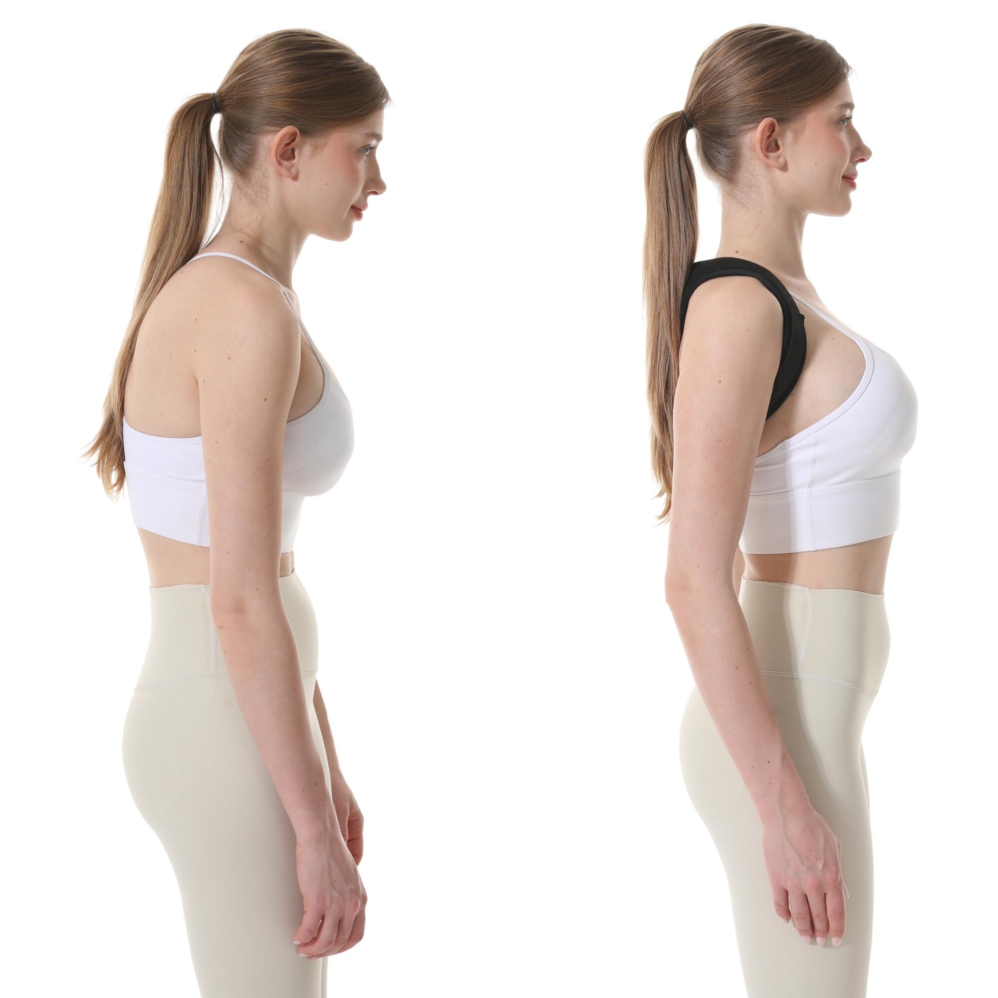 Correcteur de Posture Redresse-Dos Réglable pour Dos et Épaules Unisexe 3/7