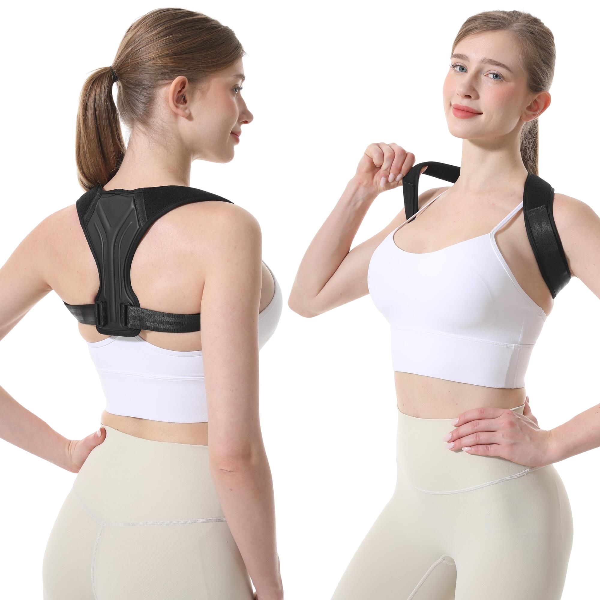 Correcteur de Posture Redresse-Dos Réglable pour Dos et Épaules Unisexe 2/7