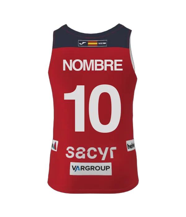 Camiseta Joma España Balonmano Masculino Playa Roja 2026 2/3