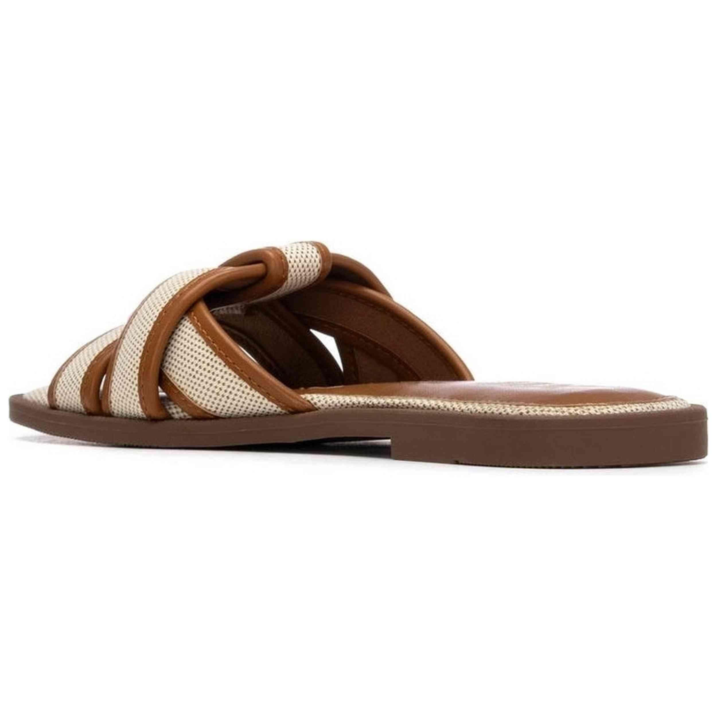 Chanclas Xti modelo 145114-CAMEL para mujer 3/5