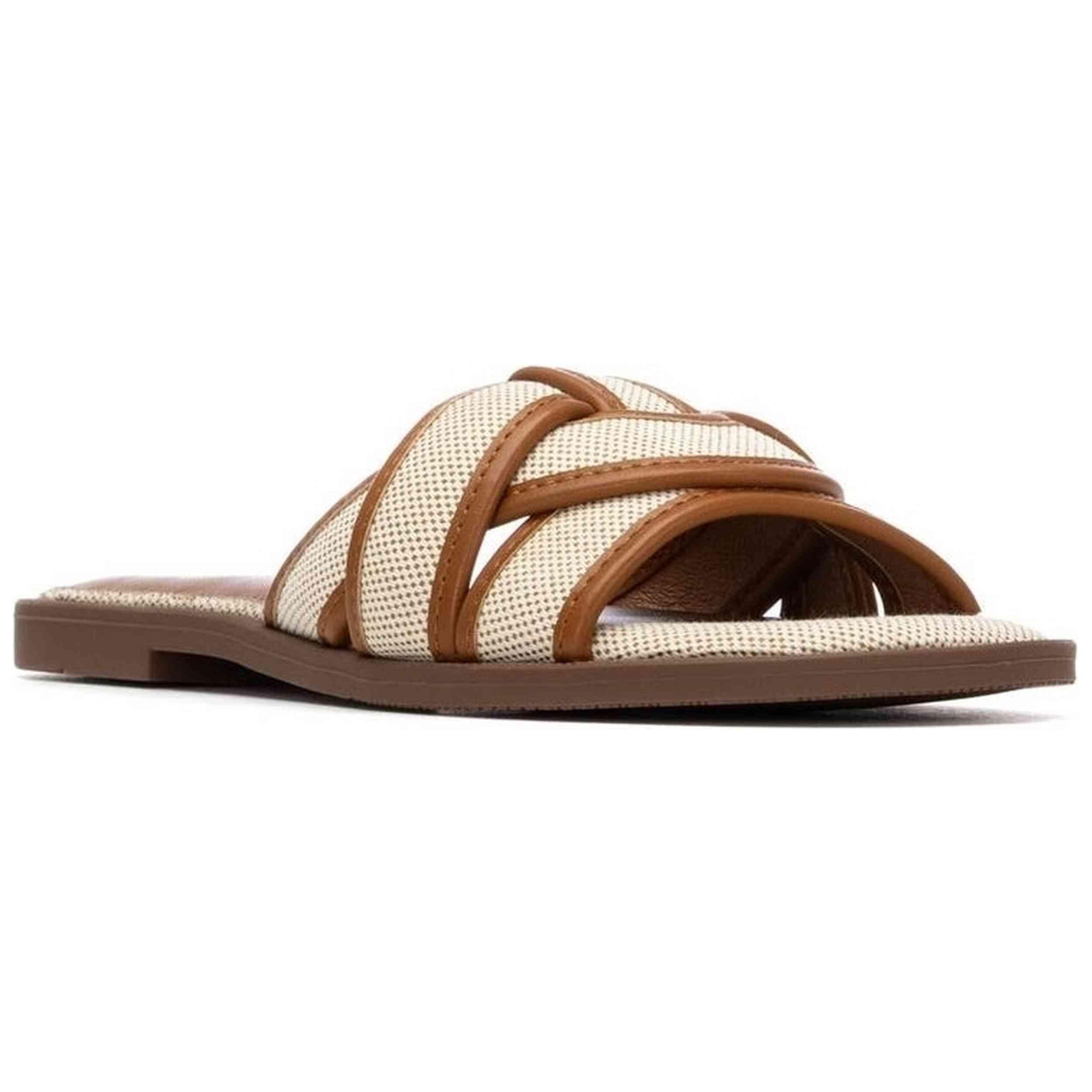 Chanclas Xti modelo 145114-CAMEL para mujer 2/5