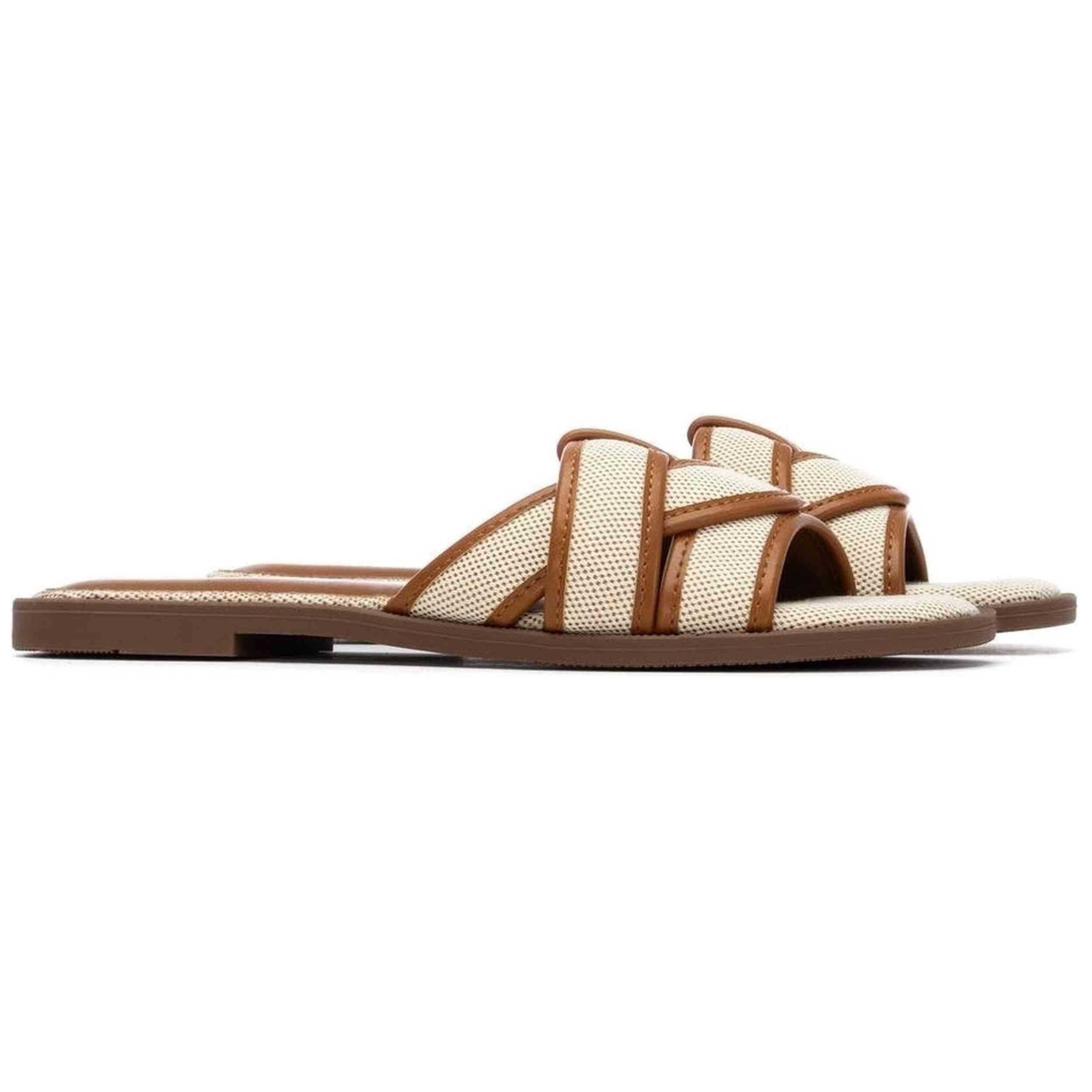 Chanclas Xti modelo 145114-CAMEL para mujer 4/5