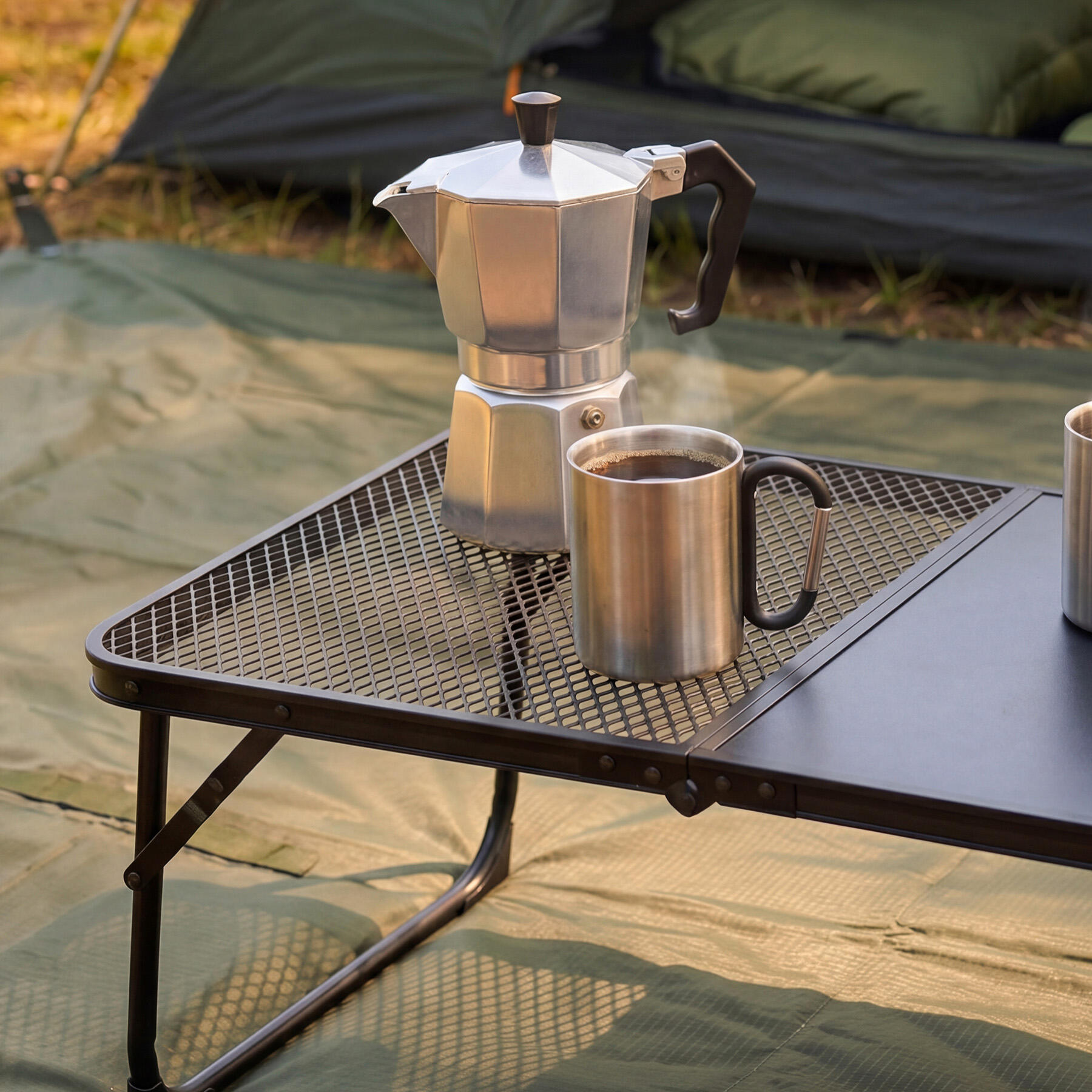 Opvouwbare kampeertafel NC3406 Nils Camp voor kamperen, caravan 2/7