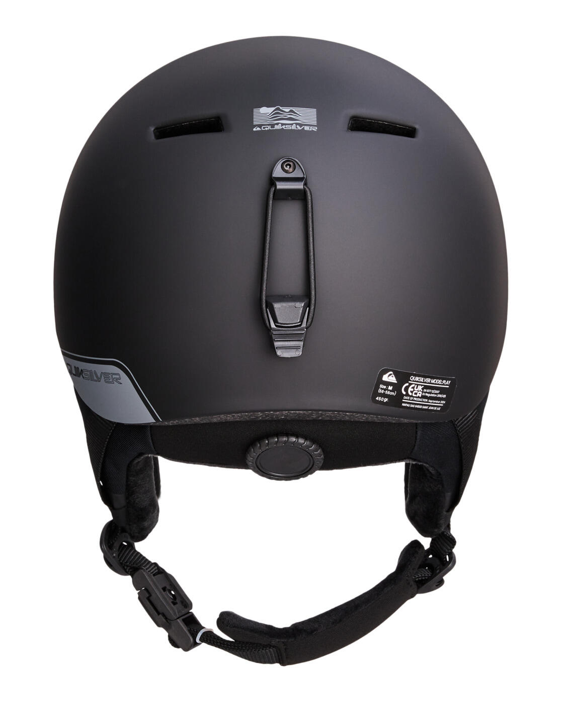 Snow-, skihelm PLAY Schwarz Heren 4/4