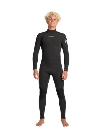 Combinaison de surf back zip PROLOGUE+ 4/3MM Noir Homme
