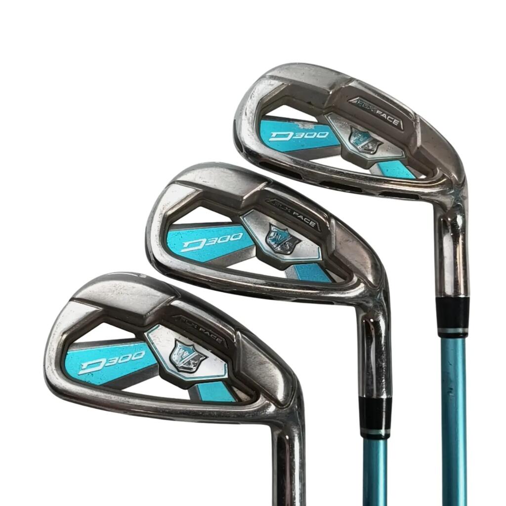 Wilson Staff D300 Iron Set / 7-PW+SW / Flex Ladies / Graphite
