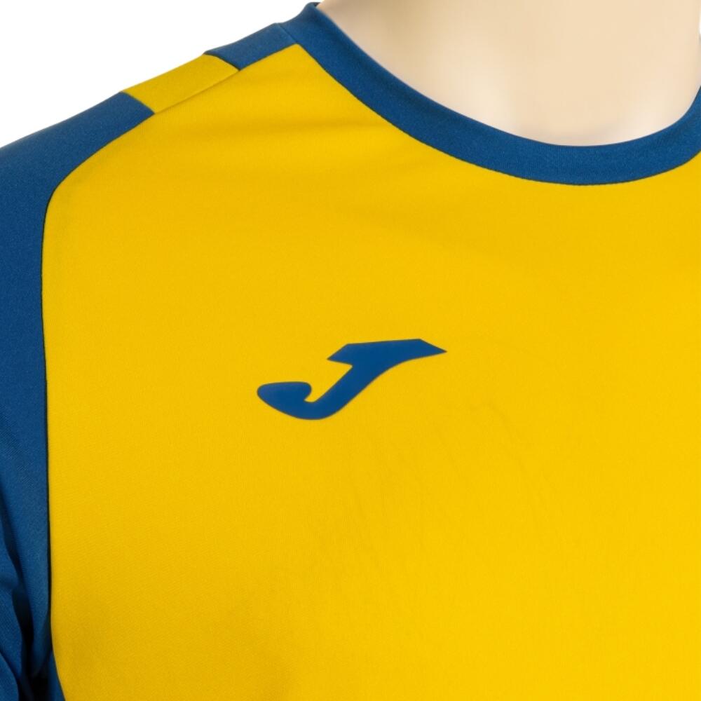 JOMA Set Uomo Calcio Traspirante Lider - Maglia Raglan e Pantaloncino 3/4