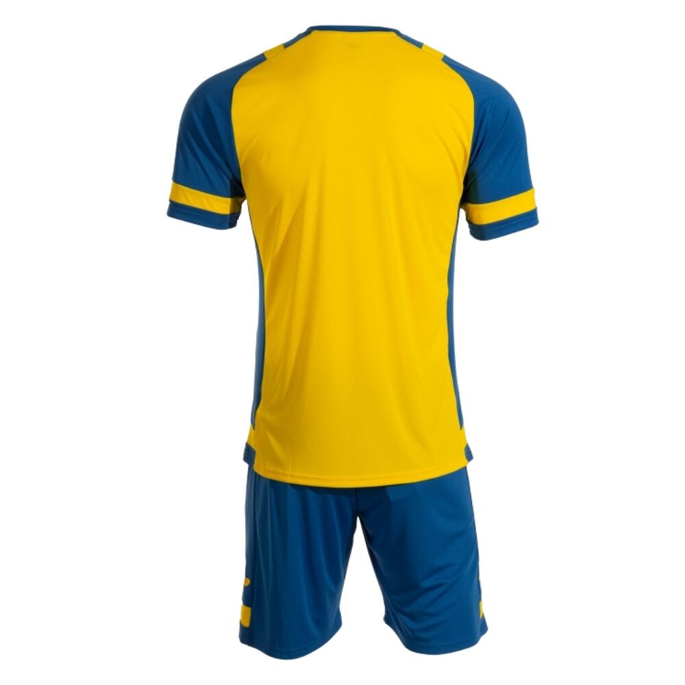 JOMA Set Uomo Calcio Traspirante Lider - Maglia Raglan e Pantaloncino 2/4
