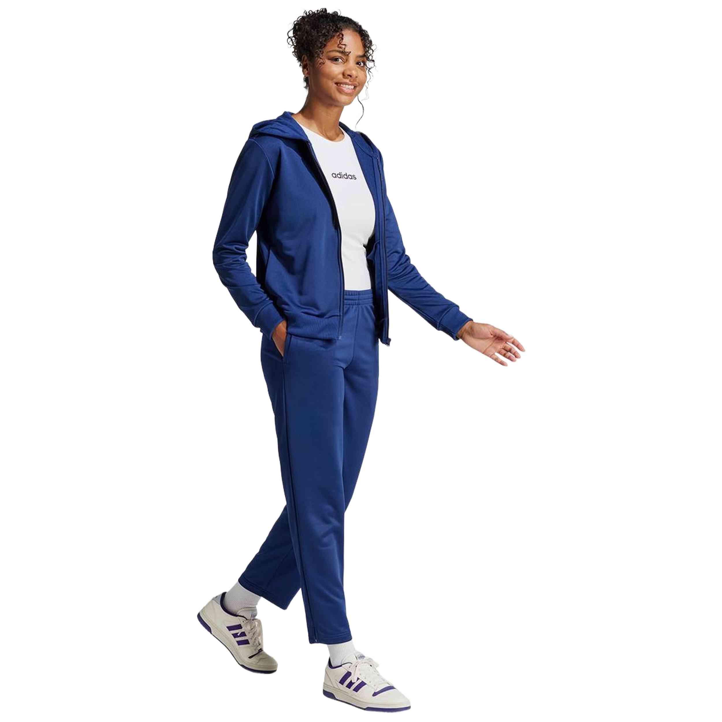 adidas Damen Trainingsanzug W LINEAR TS 2/5