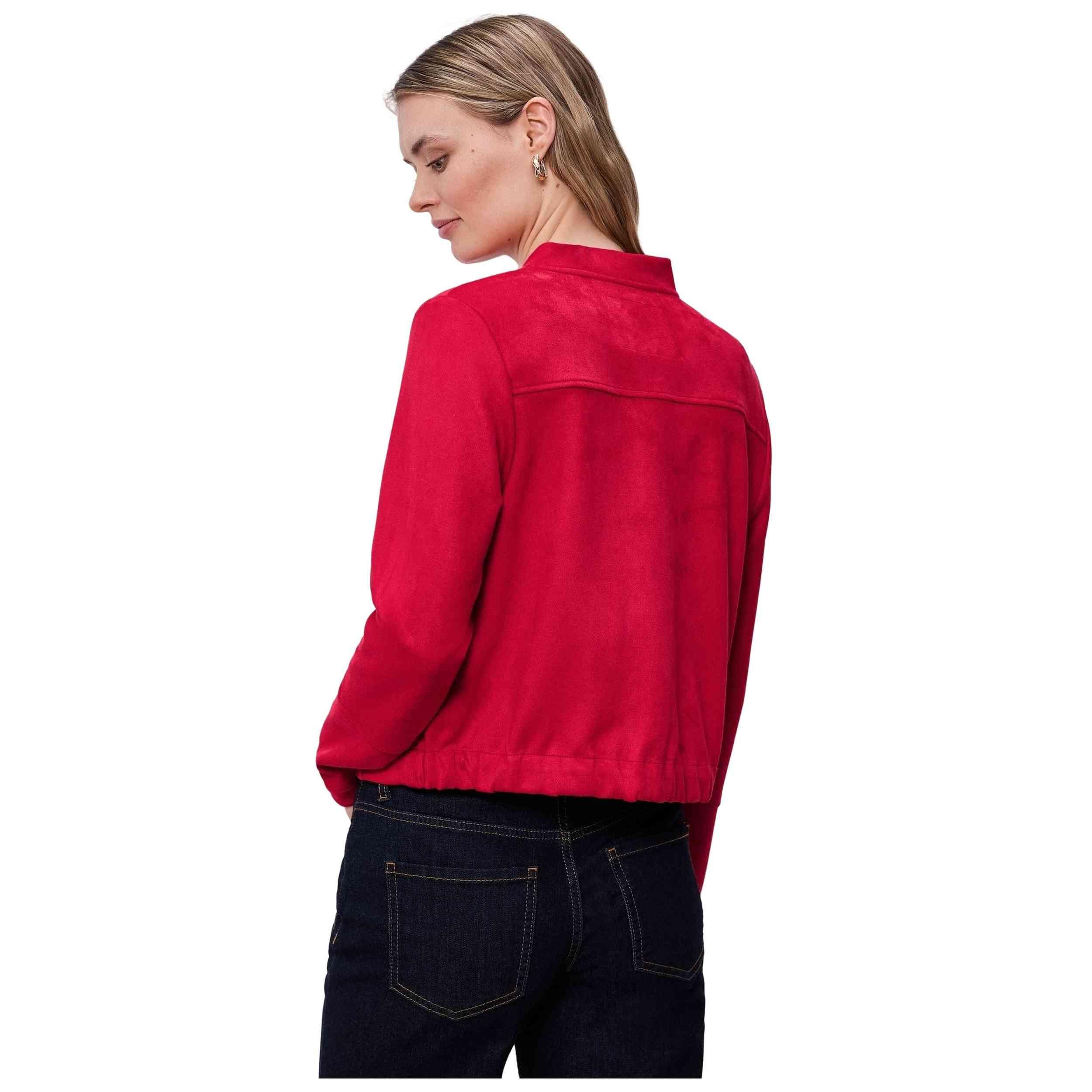 Blouson Street one modèle 212993 short velours jkt pour femmes 3/5