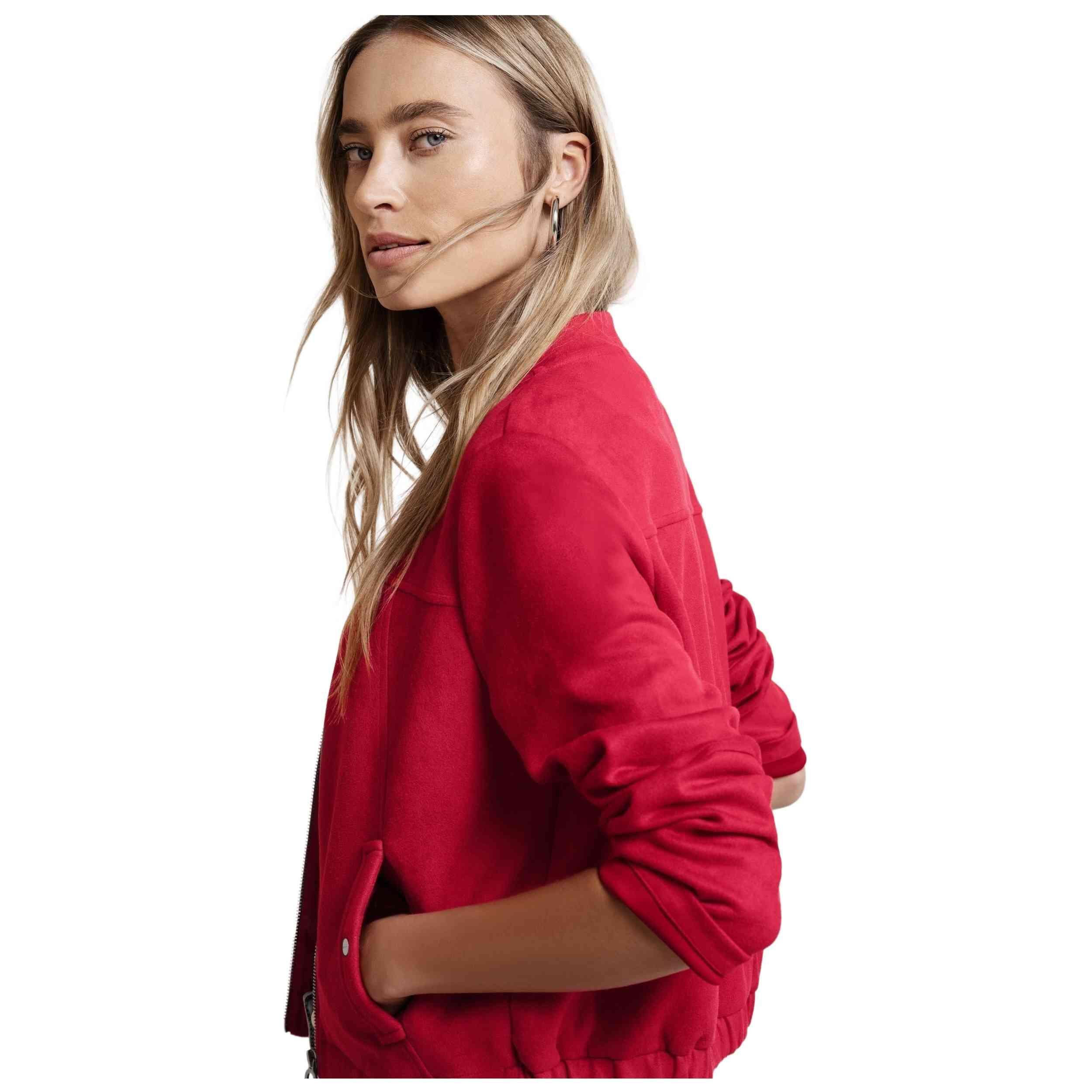 Blouson Street one modèle 212993 short velours jkt pour femmes 5/5