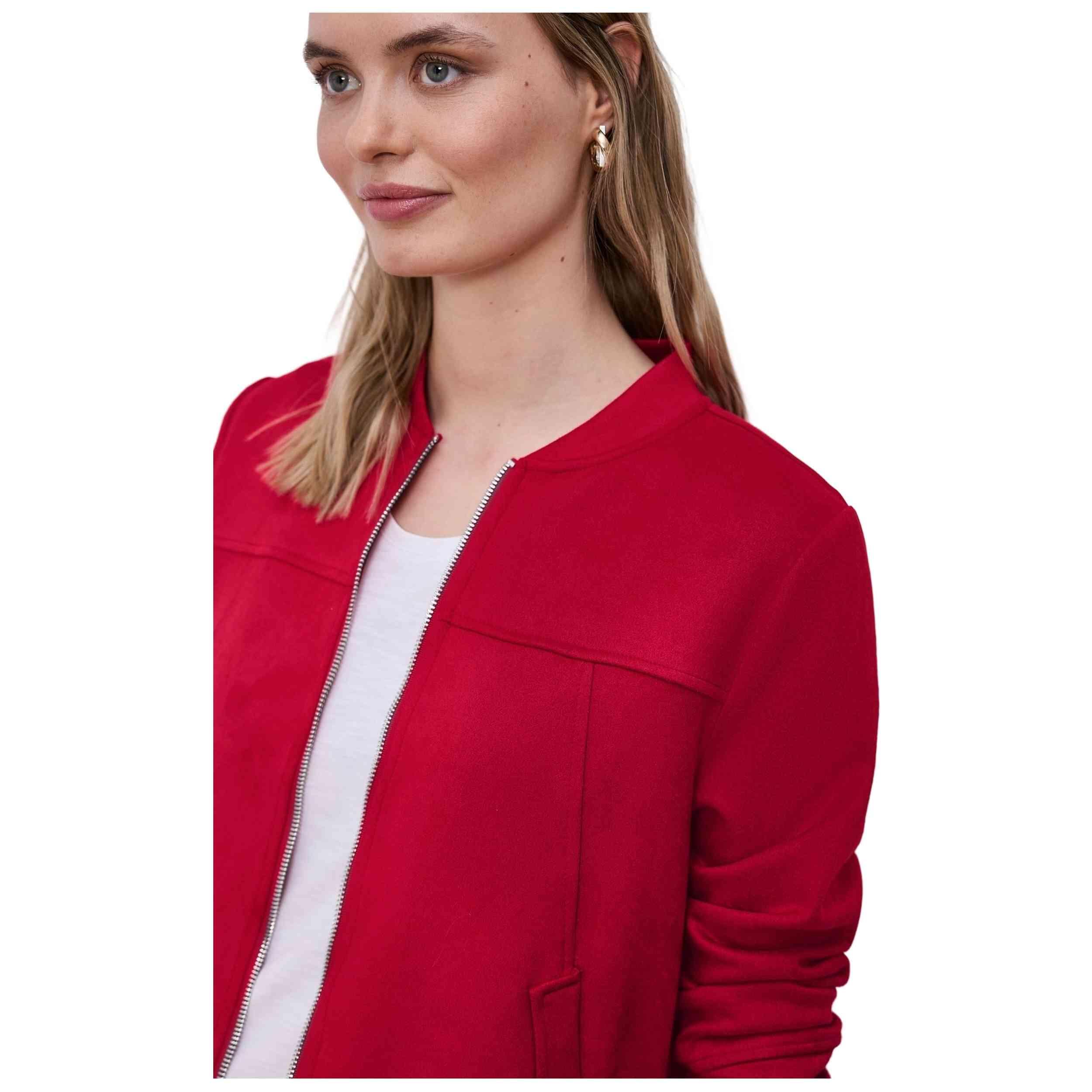 Blouson Street one modèle 212993 short velours jkt pour femmes 4/5