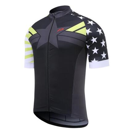 Herren Radsport Trikot kurzarm P-Meteor