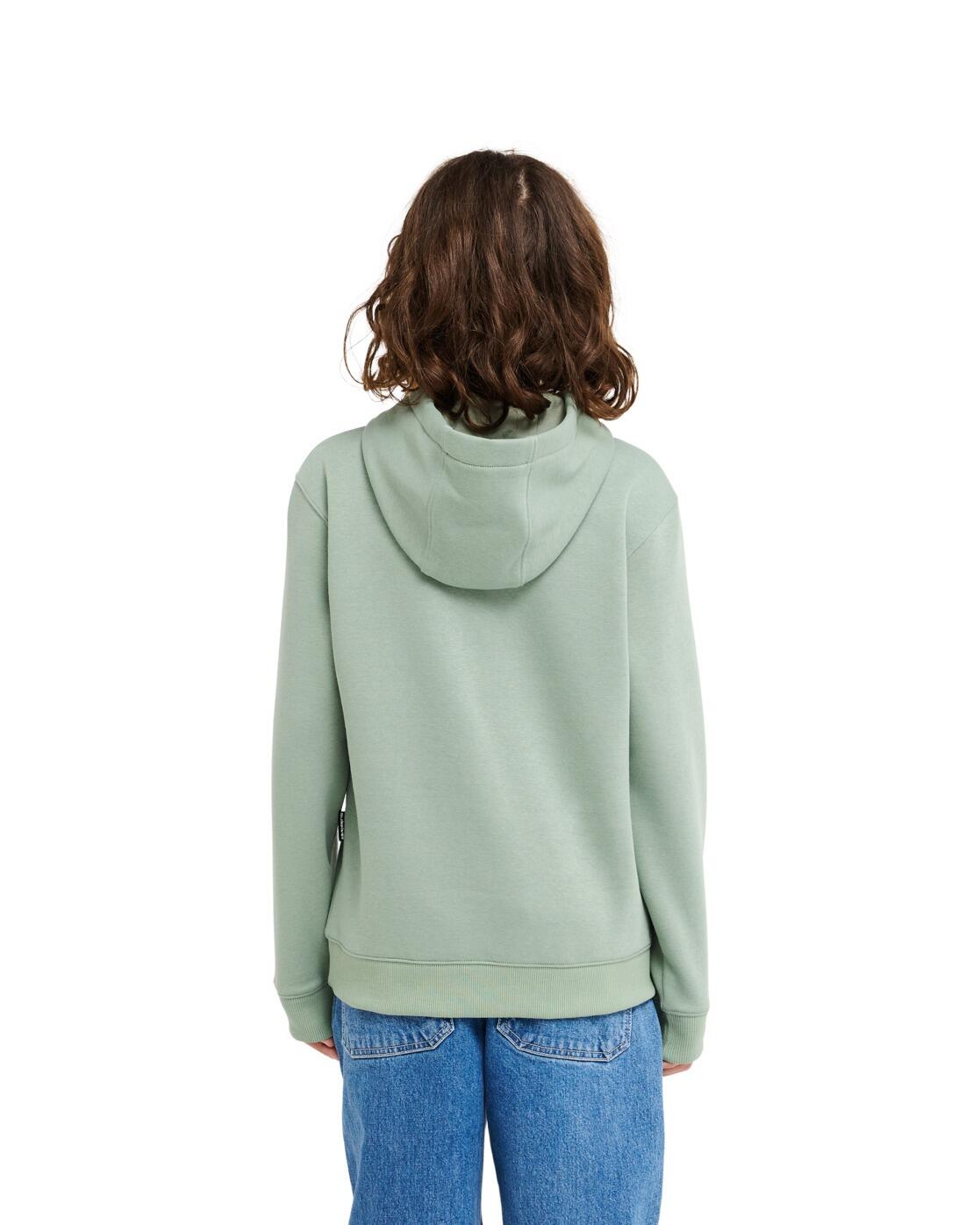 Sudadera con capucha COMP LOGO Verde Niño 2/4