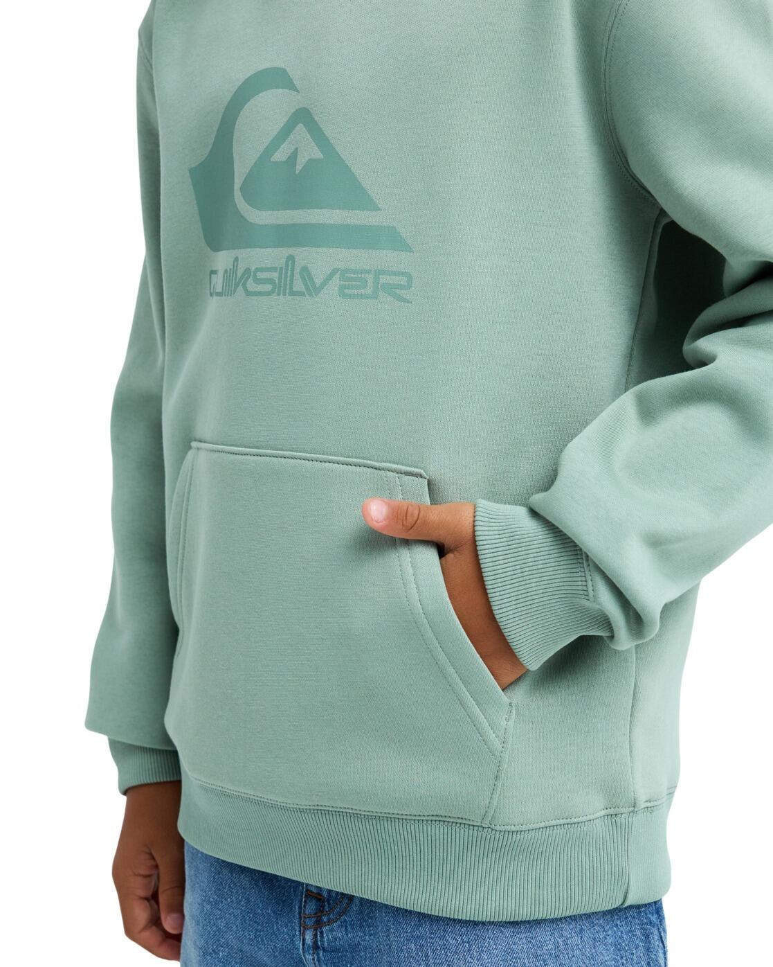 Sudadera con capucha COMP LOGO Verde Niño 4/4