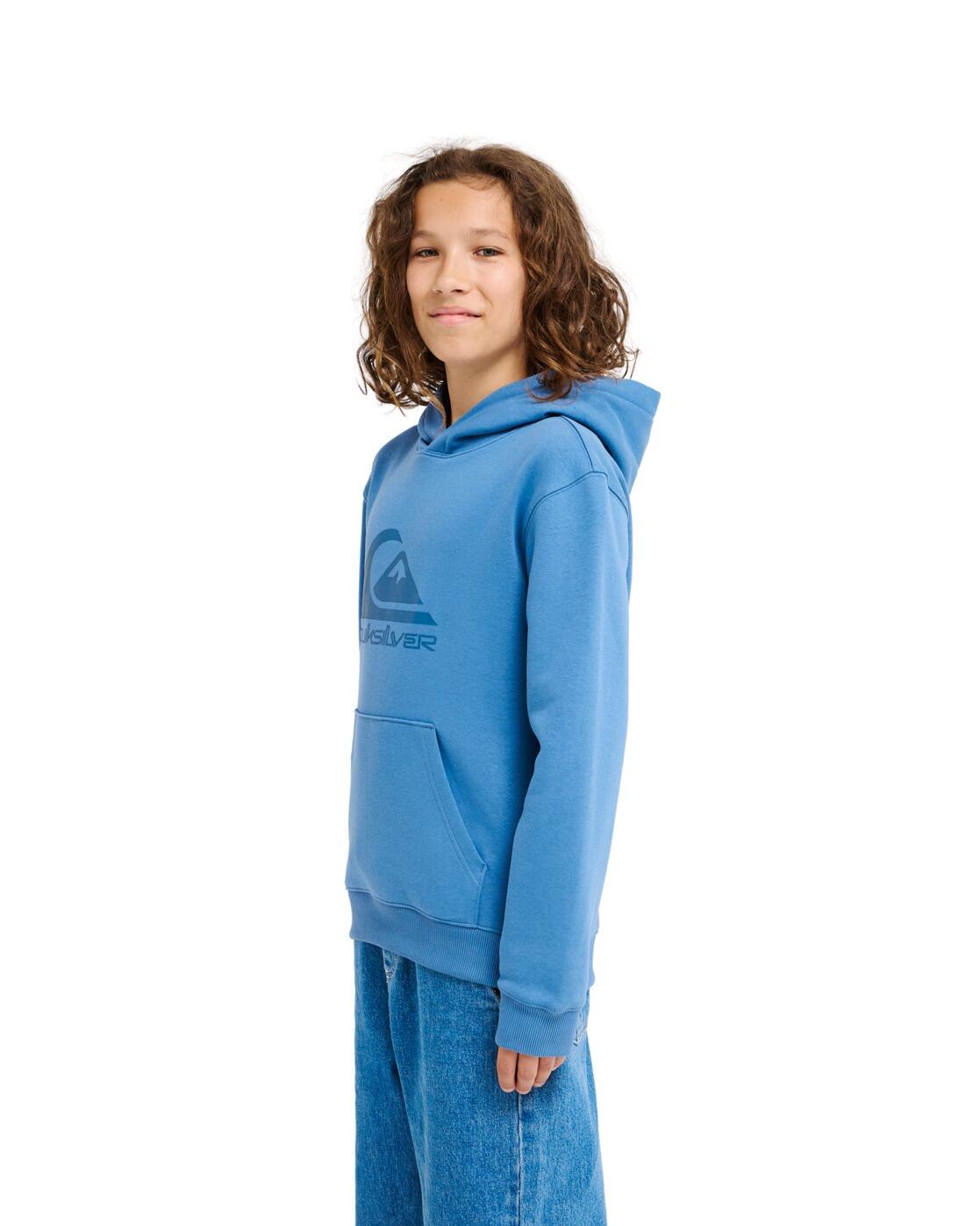 Sudadera con capucha COMP LOGO Azul Niño 3/4