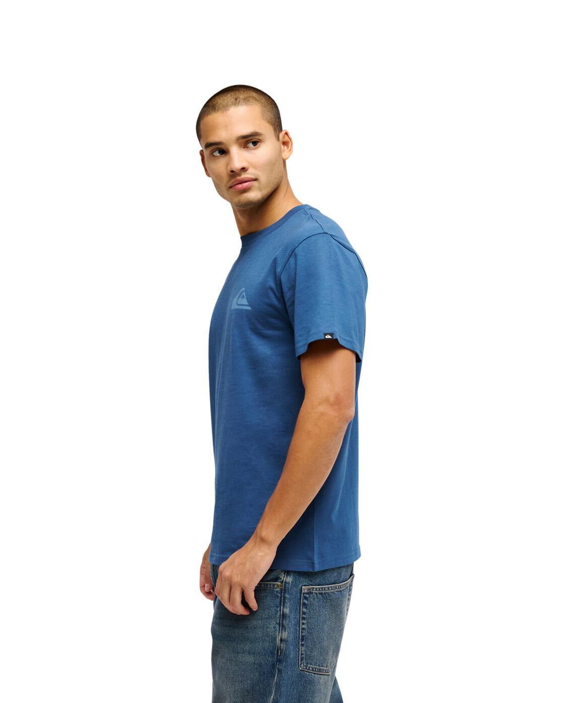 Camiseta de manga corta EV MINI LOGO Azul Hombre 3/4