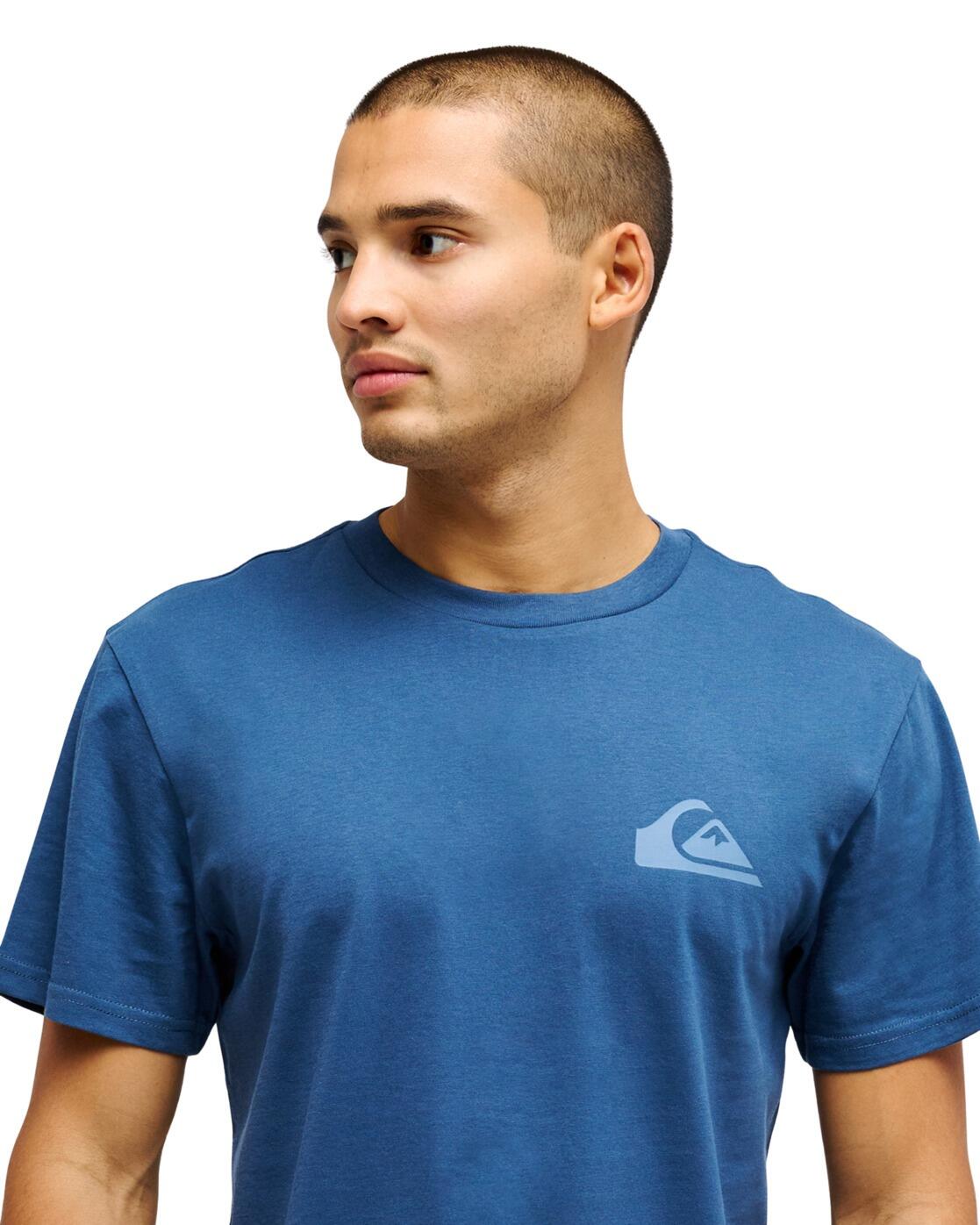 Camiseta de manga corta EV MINI LOGO Azul Hombre 4/4