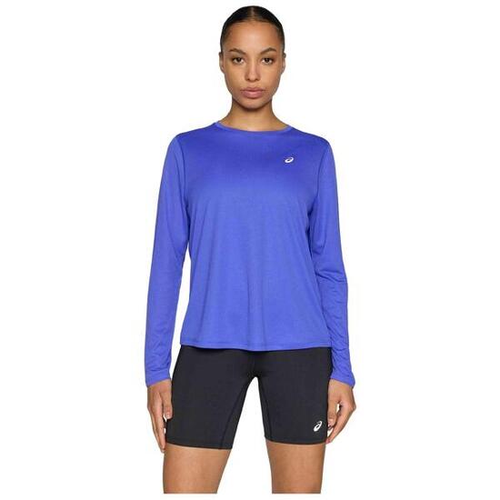 Langarmshirt Asics Modell Camiseta ASICS Core manga larga azul ultra für frauen