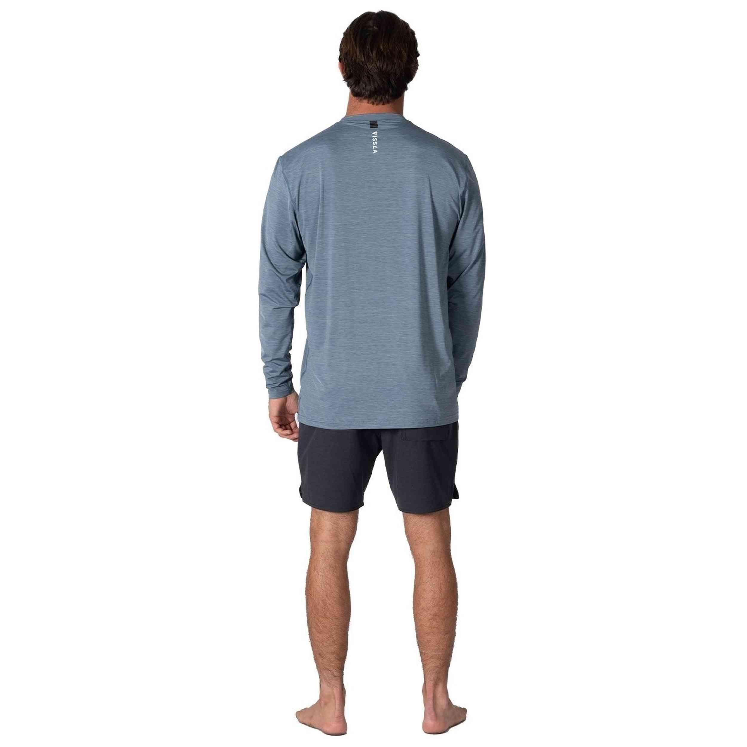 T-shirt à manches longues Vissla modèle ML02WTEL-SLH pour homme 2/4