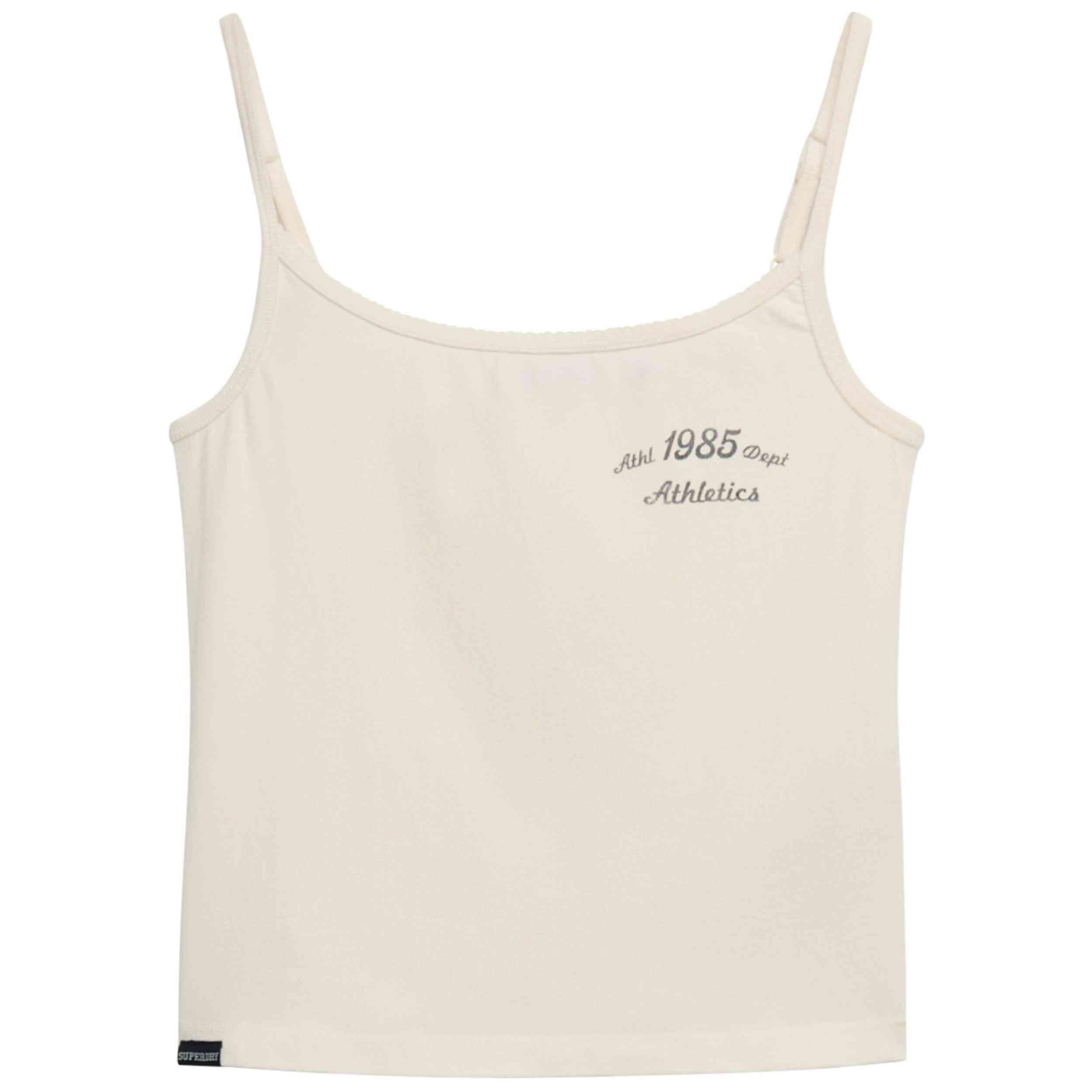 Camiseta regata Superdry modelo ATH ESS GRAPHIC CAMI para mulheres 5/5