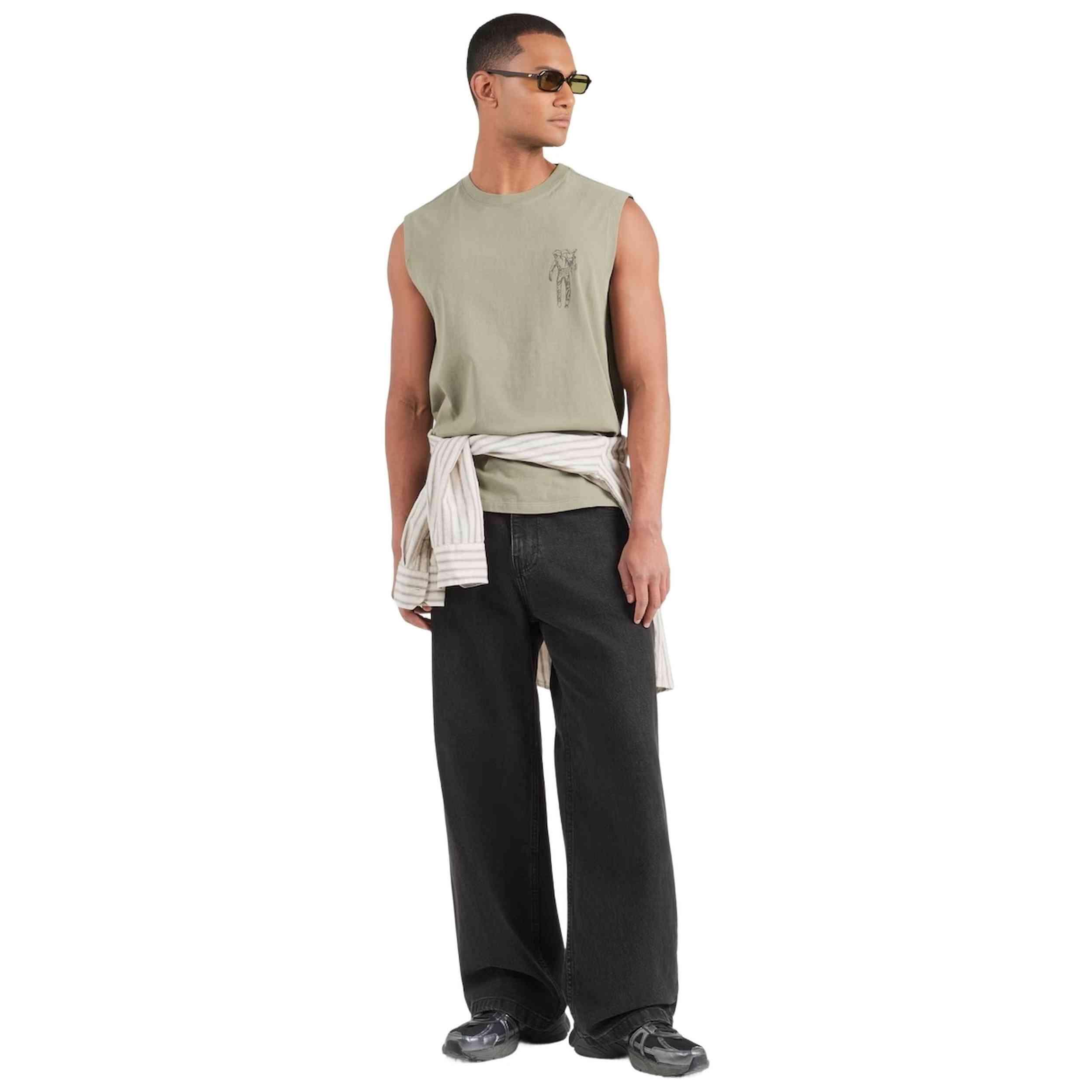 Camiseta de tirantes Levi's modelo 0054S-0005 GR MUSCLE TANK para hombre 5/5