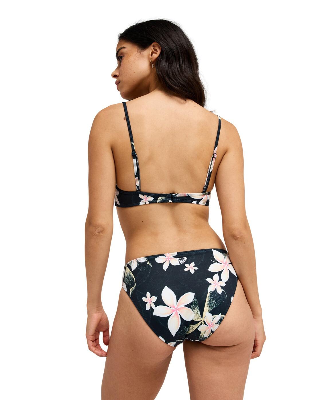 Bas de bikini hipster PRINTED ESSENTIALS HIPSTER Noir Femme 2/4