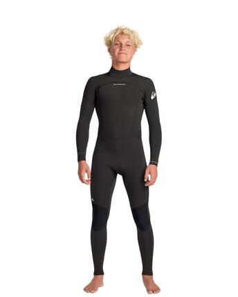 Combinaison de surf back zip PROLOGUE+ 4/3MM Noir Homme