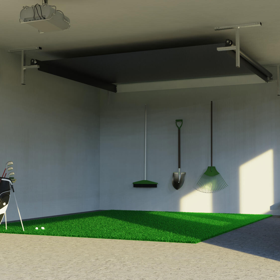 Écran sportif Vanish 13H avec manivelle, 2,9–3 x 3,7 x 1,5 m 3/7