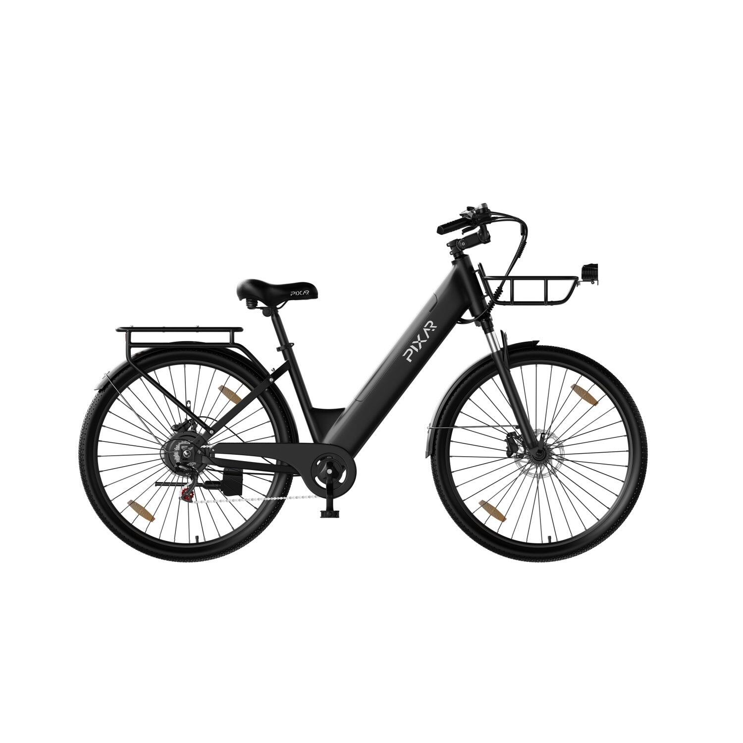 Pixar C1 PRO E-Bike 250W 36V18AH 28" Freni Idraulici Nero 3/5