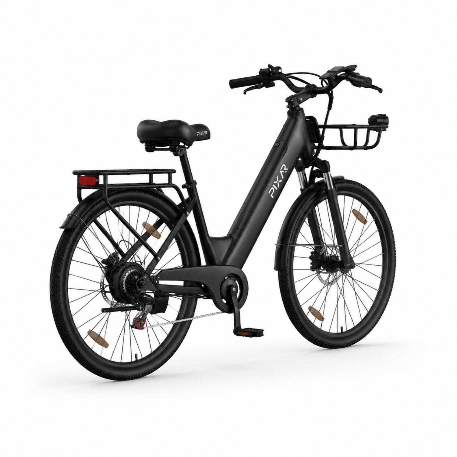 Pixar C1 PRO E-Bike 250W 36V18AH 28" Freni Idraulici Nero 5/5