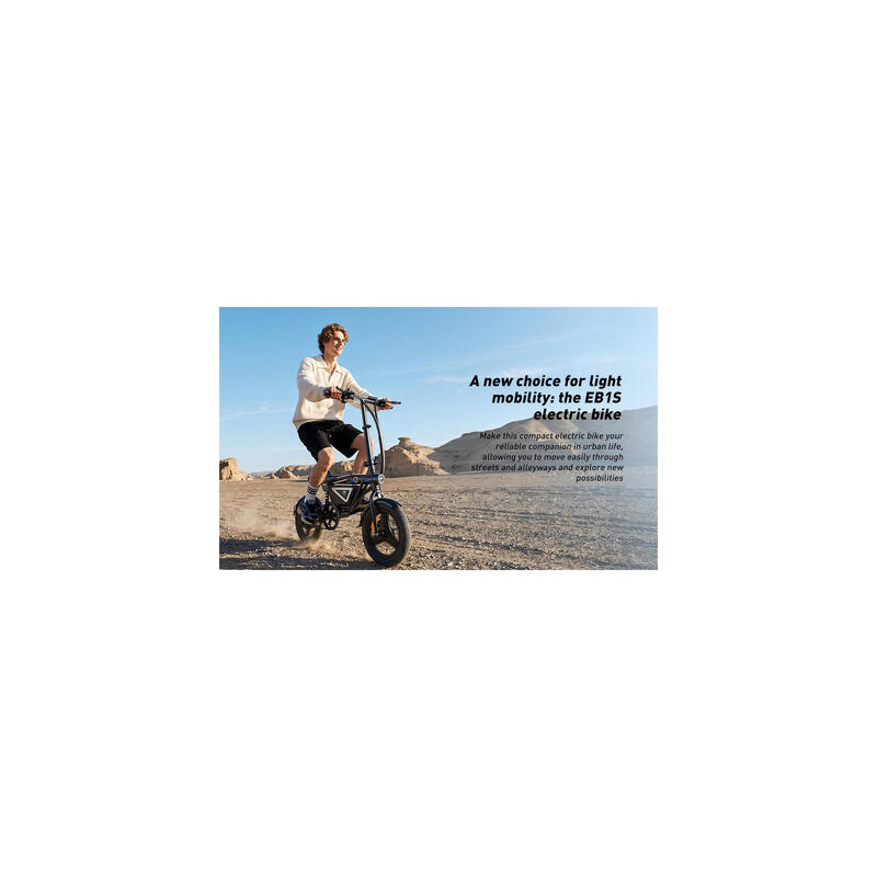 Bicicleta electrică iScooter EB1S