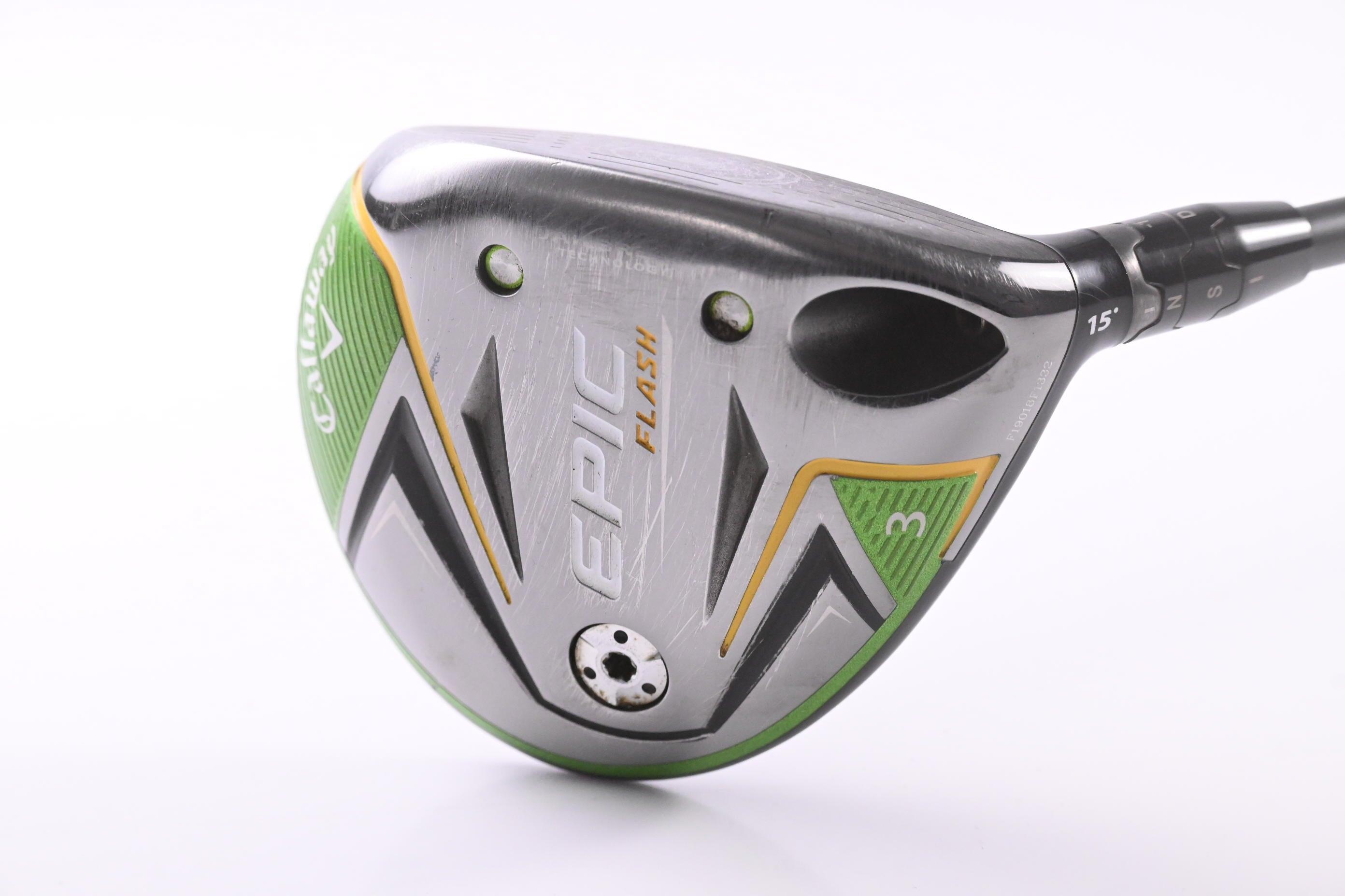 Callaway Epic Flash #3 Wood / 15 Degree / Stiff Flex HZRDUS Smoke