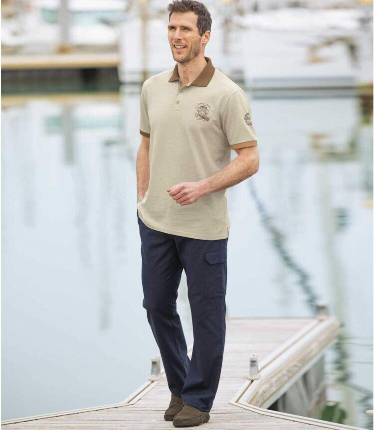 Lot de 2 Pantalons Cargo 3/4