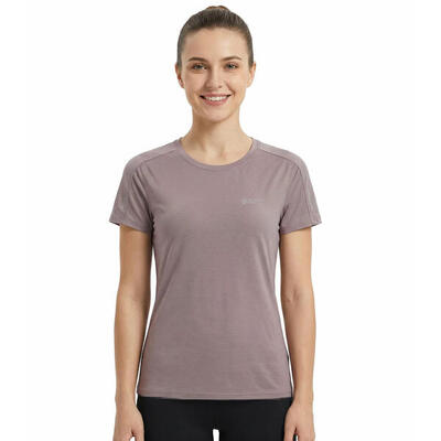T shirts overhemden dames - sphere pro w's t-shirt suheyla - darkrose