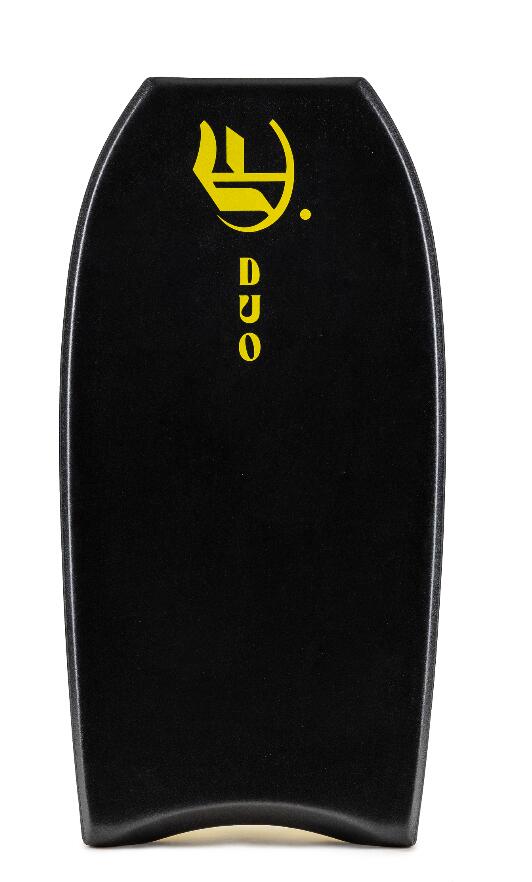 Tabla de bodyboard Empire DUO PE Negro/Amarillo 40 2/3