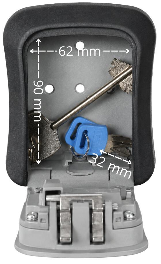 TresorSafe Pack: Wapenkluis 10 Wapens Elektronisch Slot + Sleutelkastje 7/7