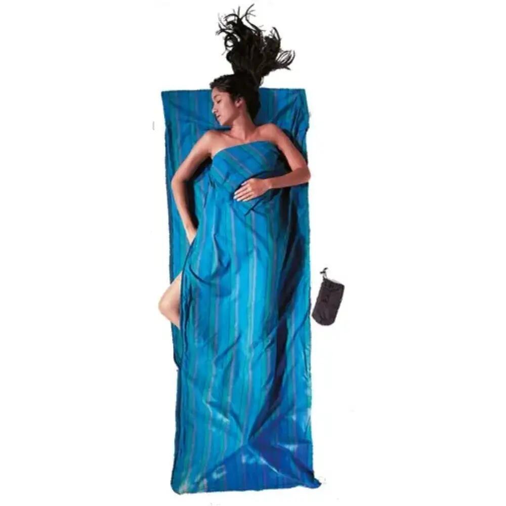 Cocoon TravelSheet Coupler Cotton Travel Liner Nile 220 x 83 cm