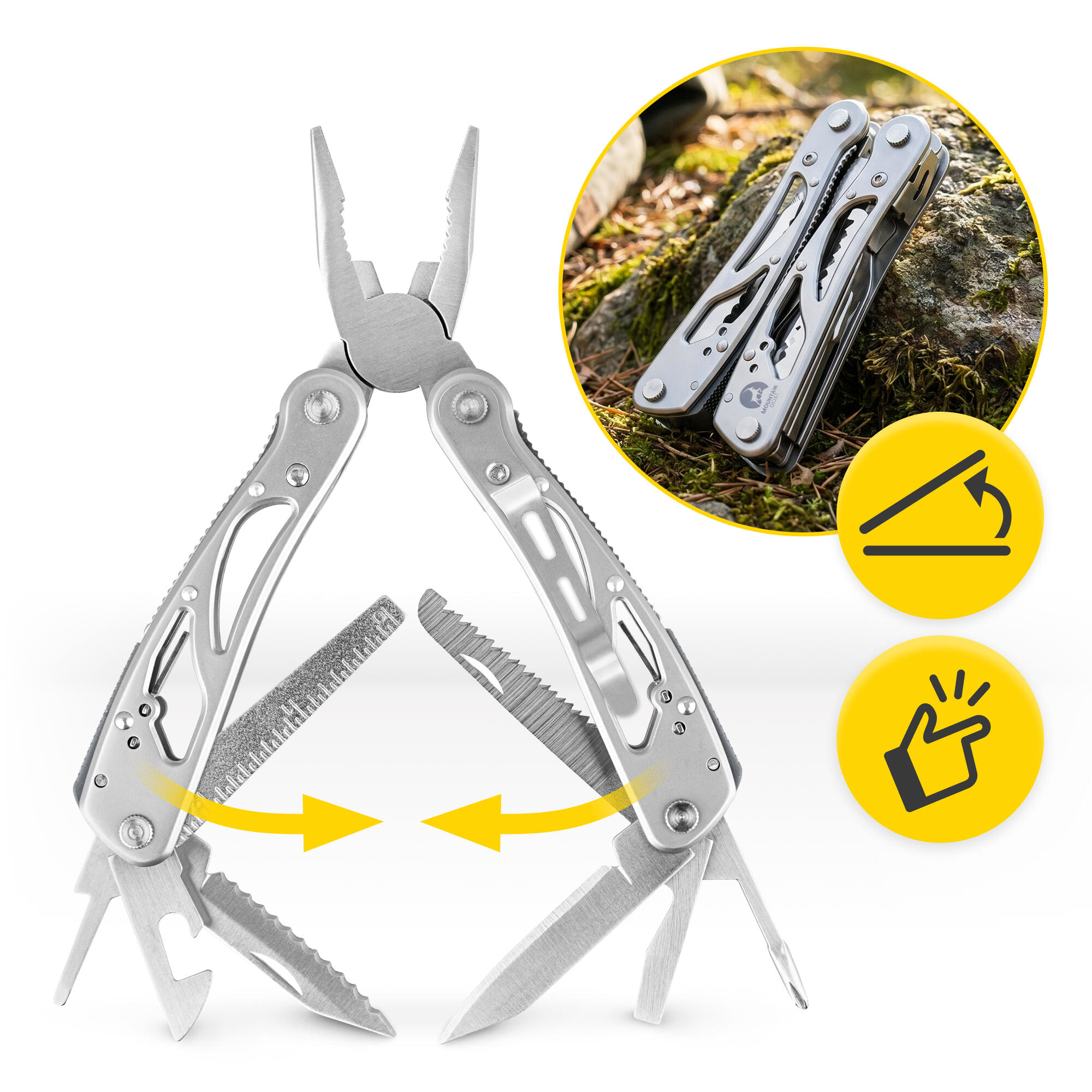 Narzędzie wielofunkcyjne Mountain Goat CarryTOOL Multitool 13w1 5/7