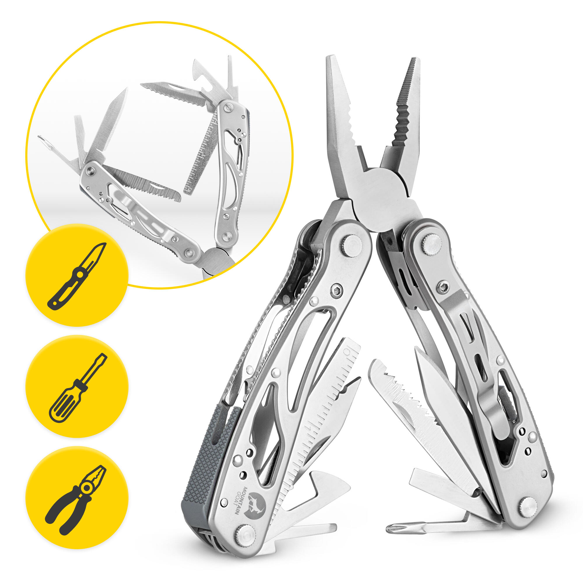 Narzędzie wielofunkcyjne Mountain Goat CarryTOOL Multitool 13w1 4/7