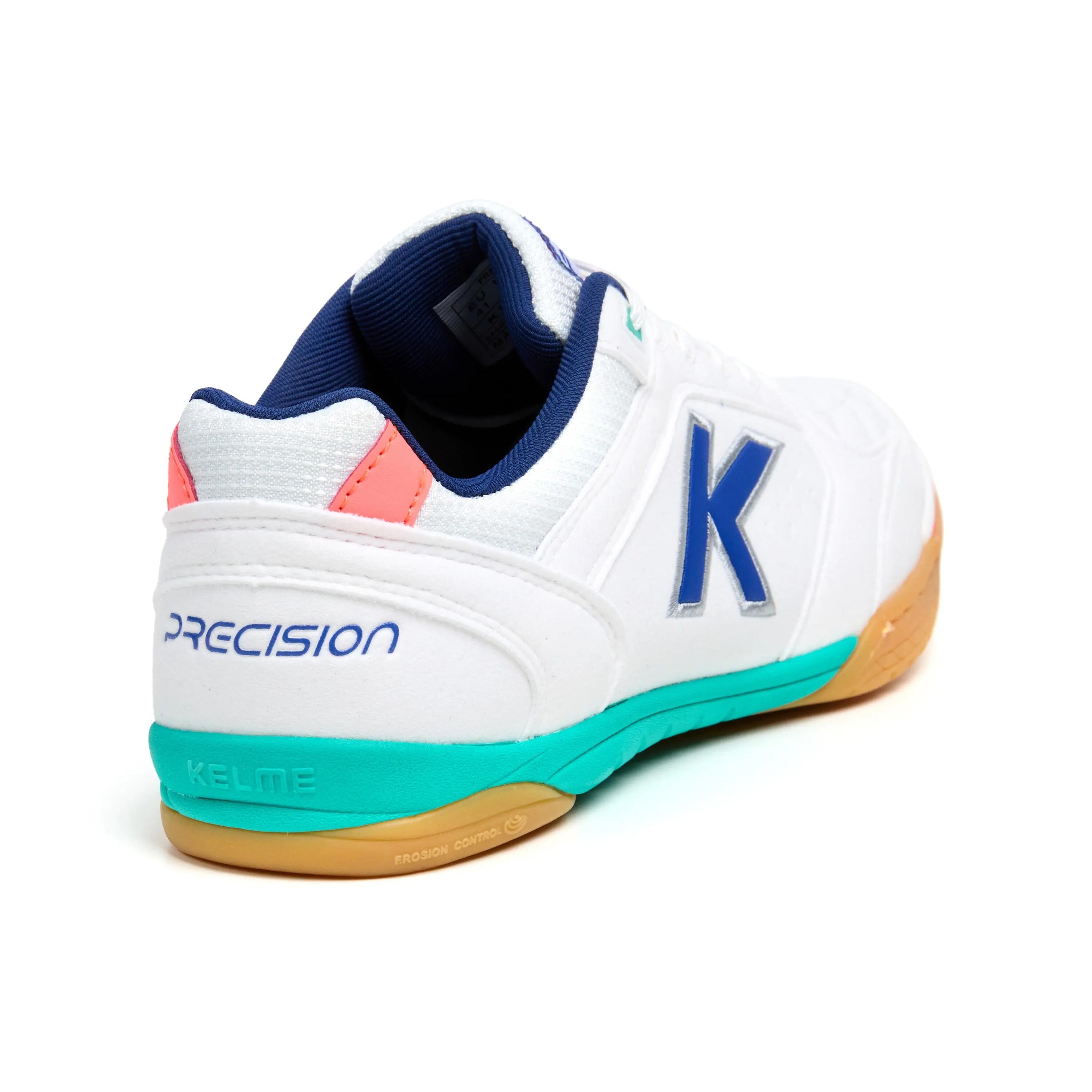 Kelme Zapatillas De Fútbol Sala Precision Blanco Unisex 3/6