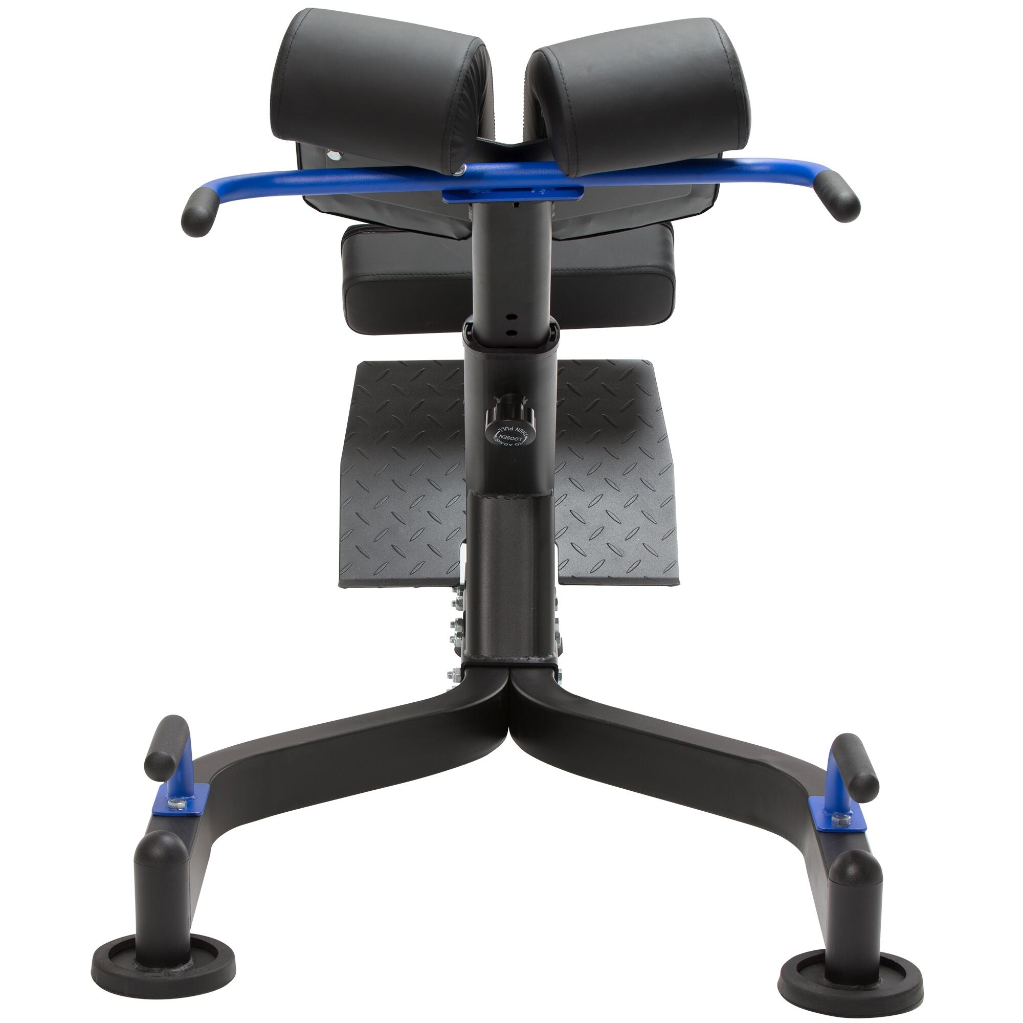 Poste d'hyperextension dorsal PRO avec poignées – Extension du dos, pompes 3/7
