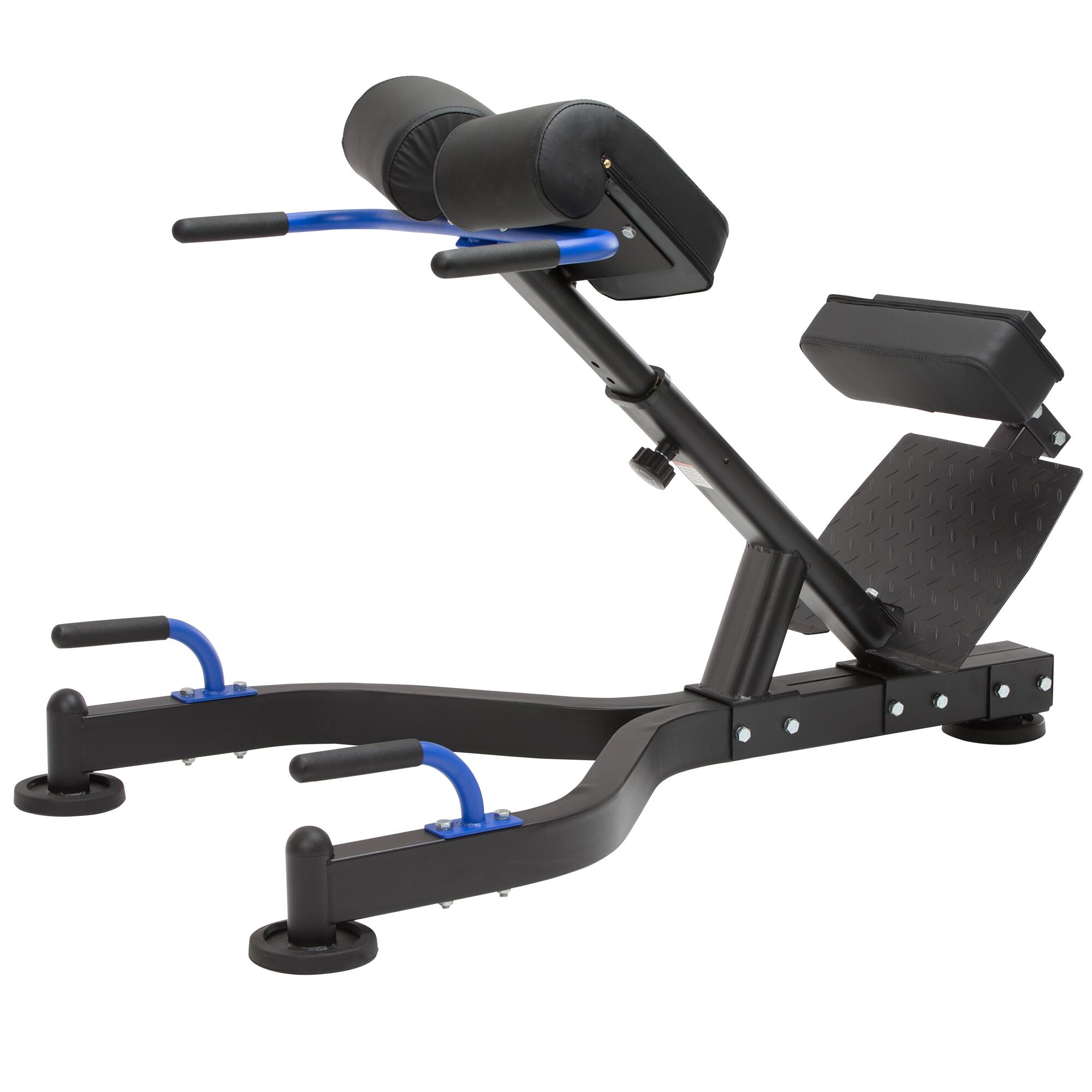 Poste d'hyperextension dorsal PRO avec poignées – Extension du dos, pompes 2/7
