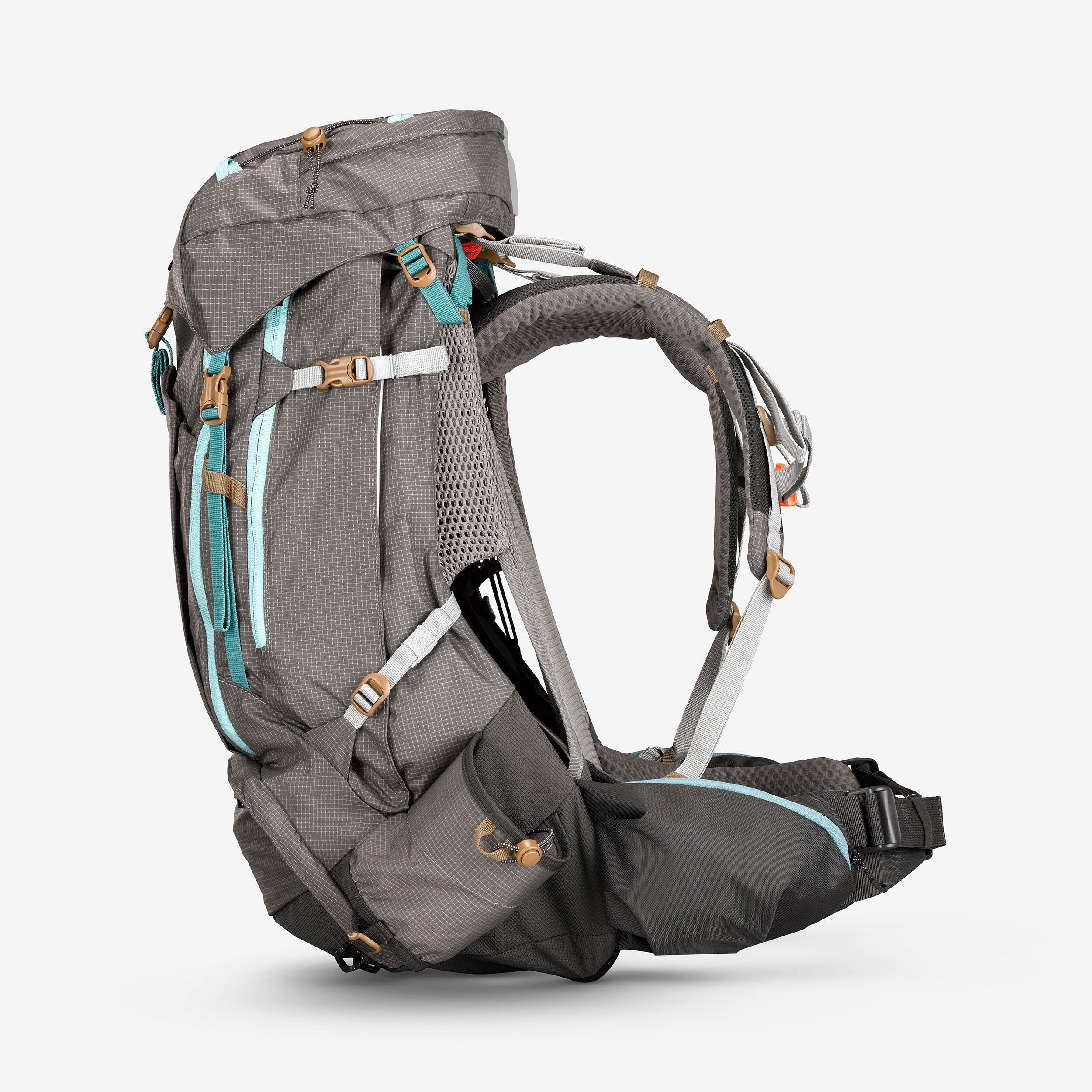Seconde vie Sac à dos de trekking femme 55+10 l - mt500 air 4/5