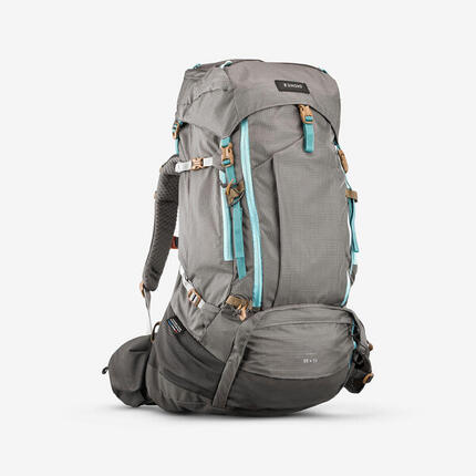 Seconde vie Sac à dos de trekking femme 55+10 l - mt500 air