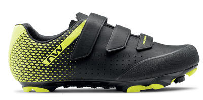 Northwave origin 2 schoenen zwart/fluoriserend geel