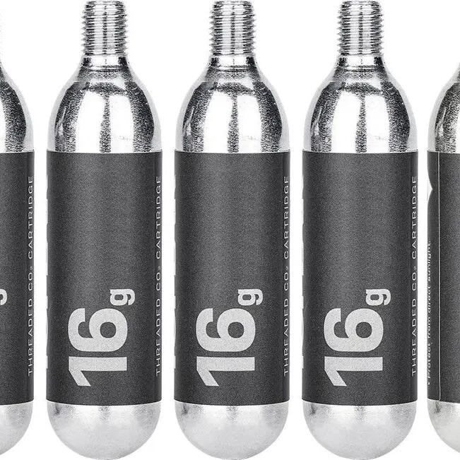 TOPEAK 16 g Threaded CO2 Cartridges Pack of 5